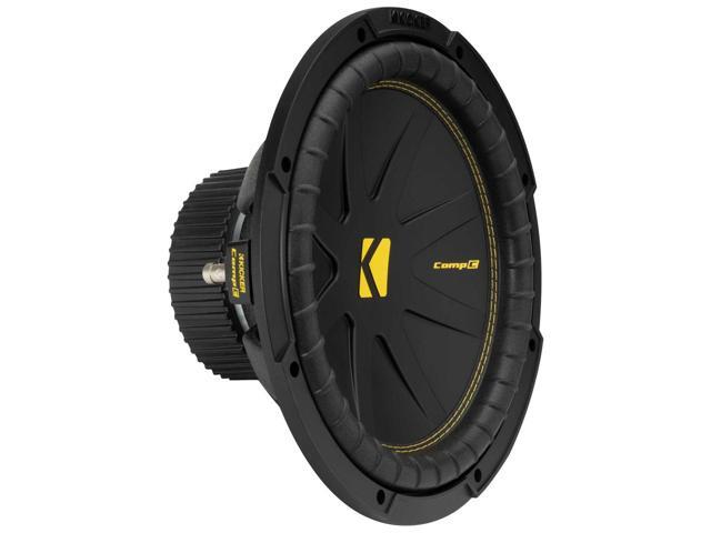 50CWCS124 CompC 12' Subwoofer, Single 4-Ohm Deep reliable low-end for daily drivers, simple wiring setup, sealed or ported box ready, dependable...