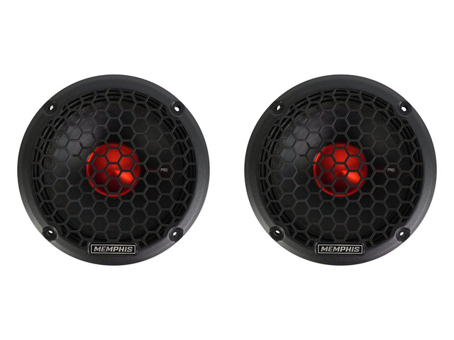 Bundle - 2 Items MJP6 MOJO Pro 250 Watt Neo 6.5' Midrange Car/Marine Speakers