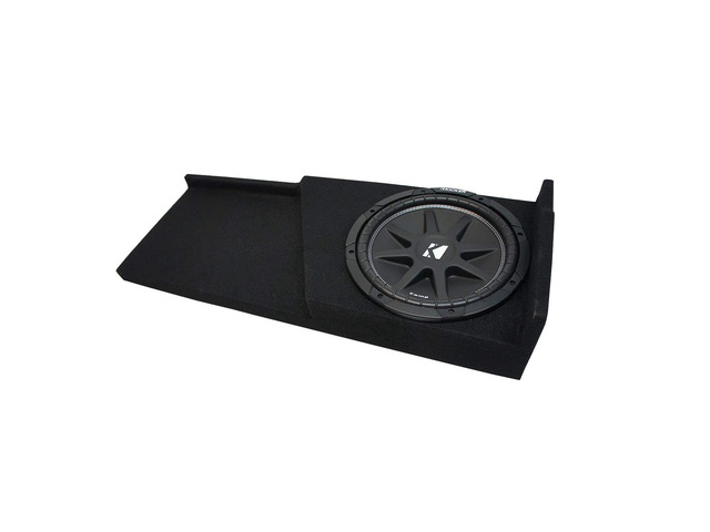 Kicker Comp C10 Single 10' Sub Box Fits 07-13 Chevy Silverado Ext Cab Loaded subwoofer package with pre-mounted woofers, quick bolt-in install...