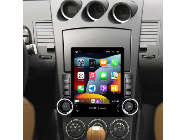 9.7' Android 15 Car Radio Stereo for Nissan 350Z 2003-2009 with Wireless CarPlay & Android Auto, Touch Carplay Screen for Car, Bluetooth 5.0/5G...