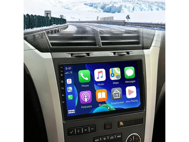 10.1'' Android 14 Car Stereo Radio for Chevy Traverse 2009-2012, Touch Screen Radio with Carplay Android Auto GPS Navi SWC Bluetooth WiFi FM RDS...