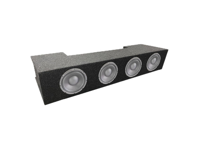 Atrend Accu-Tuned 8 Crew Sealed Subwoofer Enclosure - 2019 & UP Ram Crew Cab, Premium Carpet Finish, Precision Acoustics for Optimal Bass Response,...