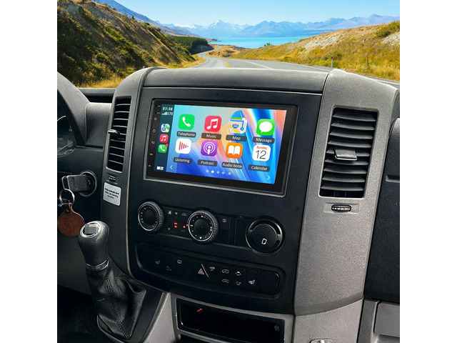 Android 13 Car Stereo Radio for Freightliner Sprinter 2007 2008 2009-2018 with Wireless CarPlay & Android Auto, 7' Touch Carplay Screen for Car,...