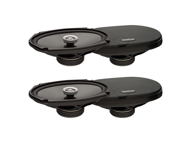 2 Pairs of OE-692T 6x9 Shallow Mount Coaxial 2-Ohm Speakers