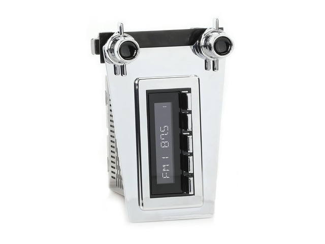 RetroRadio Compatible with 1963-67 Chevrolet Corvette Features Include Bluetooth, AUX, AM/FM LABC-M1-110-112-291-54P-71PC