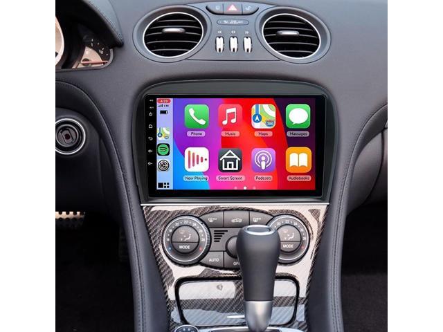 4+64G Car Radio Stereo for Mercedes SL63 SL65 SL500 R230 SL350 SL500 2005-2012, 9 inch Android 13 with Wireless Carplay Android Auto Double Din...