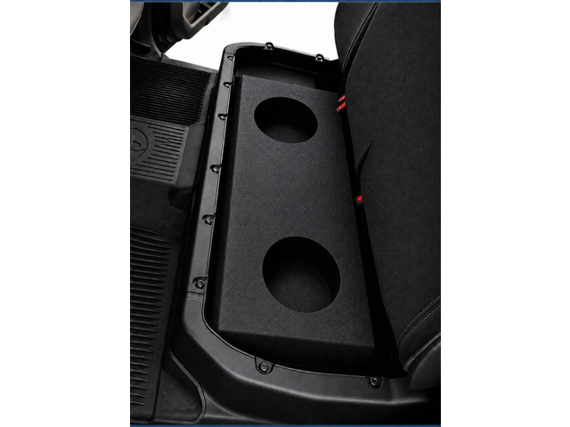 REC132 12' Subwoofer Box for 2022-2023 Toyota Tundra Crew Max Dual 12' Sealed Enclosure, 5/8' MDF, Bed Liner Spray, 0.6 Cu Ft Per Sub, 4.375'...