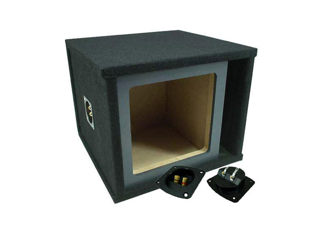 Sub Box for Kicker L7 15 Inch Square Vented Single Subwoofer Enclosure ASC Precision cutout for solo-style drivers, hard-hitting deep bass,...