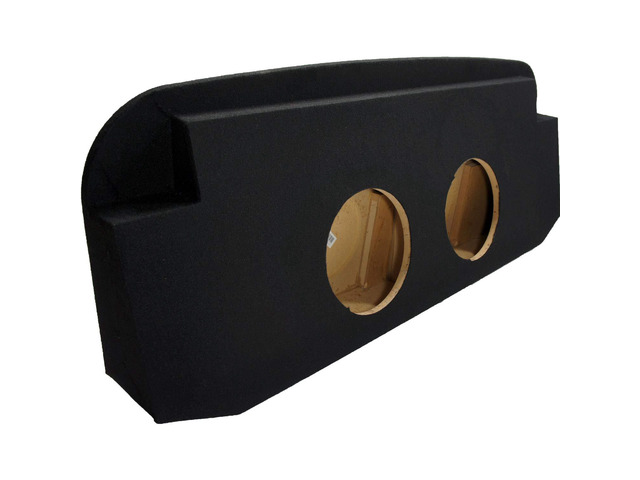 Dual 10' Sub Box Fits 02-13 Chevy Avalanche ASC Subwoofer Enclosure Precision-cut MDF build, for Escalade EXT underseat mounting, ideal for truck...
