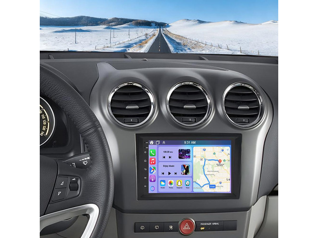 7' Android Car Radio for Saturn Vue 2008 2009 2010 with Wireless CarPlay and Android Auto, Double Din Touchscreen Car Stereo for Saturn Vue 2008...