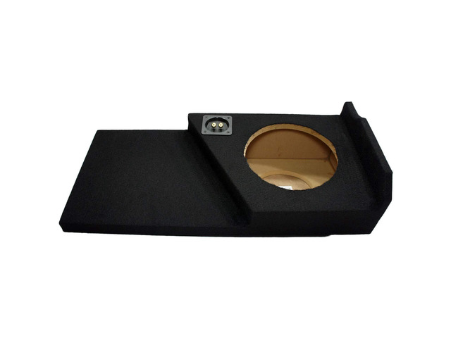 Single 10' Sub Box Fits 14-18 GMC Sierra Double Cab ASC Subwoofer Enclosure Deep accurate low-end, Precision-cut MDF, truck-ready bolt-in...