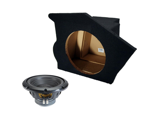W10S4 Sealed Single 10' Loaded Sub Box Fits 1993-2002 Chevy Camaro Preinstalled 250W RMS 4 Ohm subwoofer in a compact enclosure, tight accurate...
