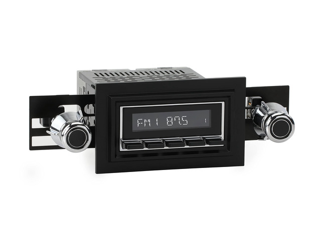 RetroRadio Compatible with 1968-79 Ford F-Series Truck with Deluxe 8-Track Factory Radio Features Include Bluetooth, AUX, AM/FM LACB-M1-221-55P-75PF2