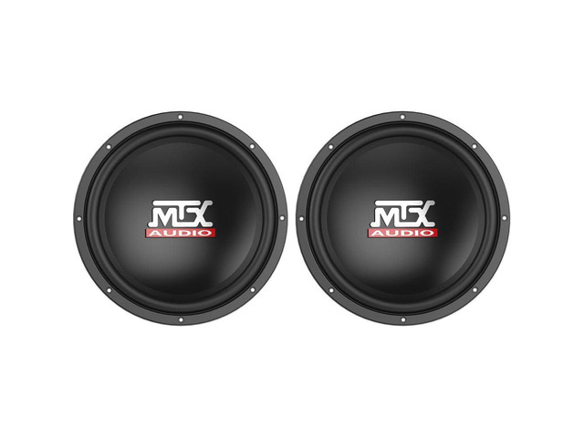 (2) MTX Audio Terminator TN12-04 12 800 Watt 4 Ohm Car Subwoofers Subs