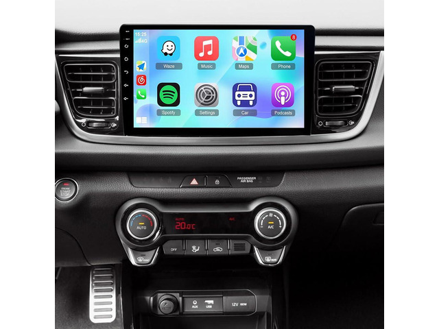9 Inch Double Din Car Stereo for Kia Rio YB/SC 2018-2023 Android 13 IPS Touchscreen Car Radio w/Wireless Carplay Android Auto GPS Navigation...