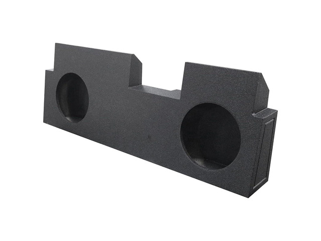 QPower Dual 10' Underseat Upfire QBomb Subwoofer Box for Jeep Gladiator Compatible with Jeep Gladiator (All Years) 2019-2026