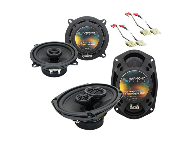 Fits 1987-92 Cadillac Brougham Speaker Package with Harness Fuller richer sound, direct factory replacement upgrade kit, plug-in wiring, 5.25...