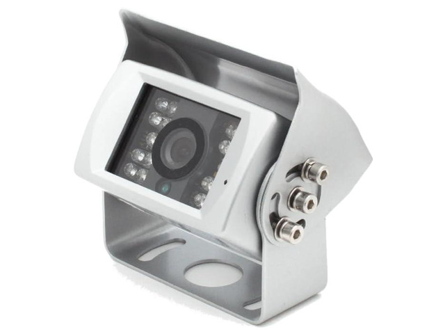 STSC141 HD Backup Camera with Night Vision & Audio 120° FOV, 18 IR LEDs, 30 ft Range, IP69K Commercial Truck Bus Van