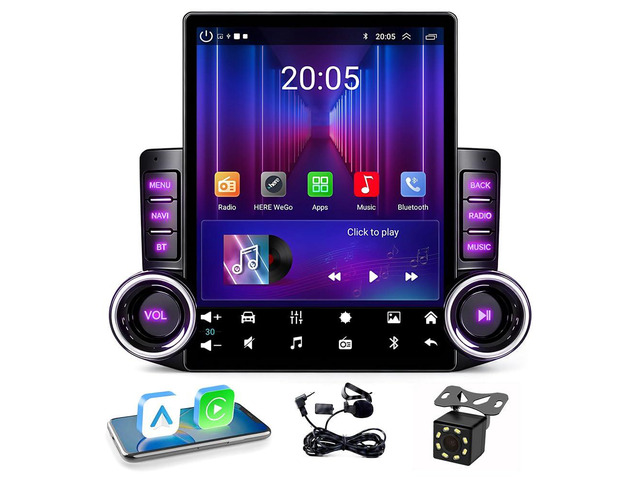 9.7 inch Dpuble Din Car Stereo for Toyota 4Runner 2003-2009,5G WiFi Android 15 Touch Screen Upgrade Car Radio for Toyota 4 Runner Head Unit Backup...