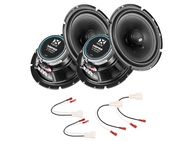 6.5' Complete Speaker Replacement Packager for Toyota Avalon 2000-2004 2 Pairs of 6.5 inch N-series 2-Way Coaxial Car Speaker Upgrade Kit with...