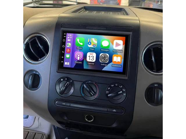 7 inch Touchscreen Car Stereo Fit for Ford F150 2004-2008, Android 13 Double Din Car Radio with Carplay & Android Auto in-Dash Navigation BT Mirror...