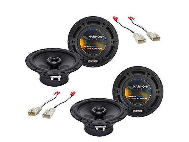 6.5' 300W Speakers with Harness Fits Toyota 4Runner 2001-2002 Rhythm Series factory upgrade, plug-and-play wiring, clear powerful sound, direct...