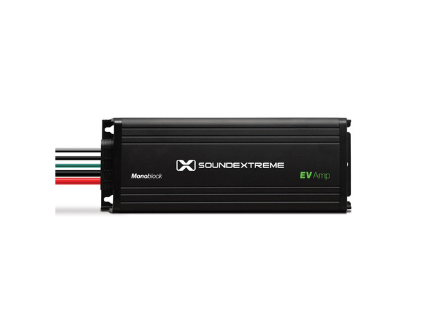 by ECOXGEAR 1-Channel Mono EV High Definition Amplifier Marine Grade Compact Class D 750W Peak Output Waterproof Dustproof for 48V to 72V Electric...