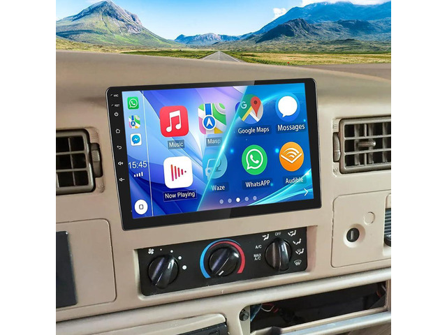 2G+64G Car Stereo for Ford F250 F350 Super Duty 1999-2004 with Wireless CarPlay and Android Auto, 10.1' HD Touchscreen Android 14 Double Din Car...