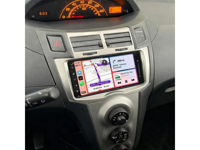 7 Inch Car Radio Upgrade for Toyota Yaris 2007-2011, Android 14 HD Touch Screen Double Din Car Stereo Head Unit with Wireless CarPlay Android Auto...