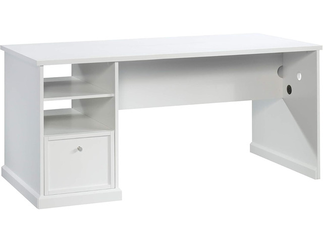 Craft Pro Series Craft Table/ Pantry cabinets, in White finish