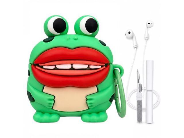 Funny Frog Case for AirPods 4, Ugly Cute Animal Silicone Cover (Goofy Frog Green,AirPods 4th (2024)) Funny Frog Case for AirPods 4, Ugly Cute Animal Silicone Cover (Goofy Frog Green,AirPods 4th (2024))