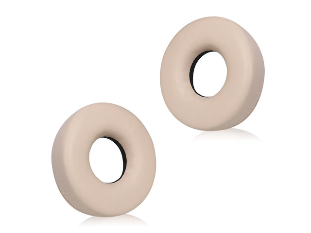 Replacement Ear Pads for Headphones - Compatible for Sony WH-CH520 Premium Protein Leather Cushions with Soft Memory Foam for Comfort - Gold
