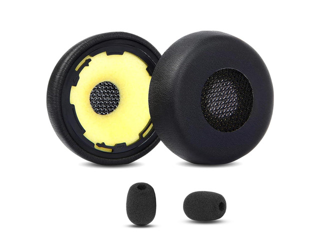 PRO 920 Earpads Replacement Ear Cushions Compatible with Jabra HSC040W Evolve 75/75+ / 75 UC / 75 MS Headphones Earcups Parts