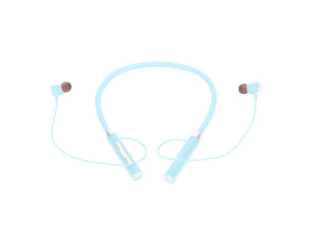 Neckband Bluetooth Headphones, Cordless Earbuds, IPX5 Magnetic Earphone, 8Hrs Long Playtime, for Home, Traveling, Outdoor, Business Trips (Blue)