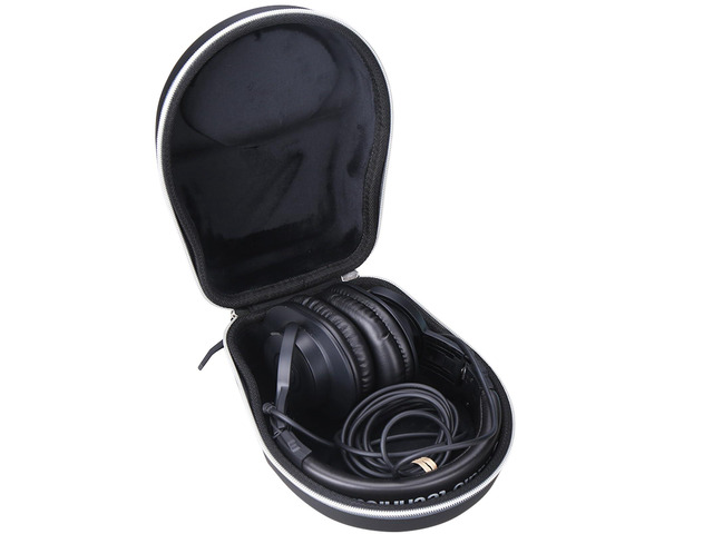Hard Storage Case for ATH-M20/M30/M40/M50 X/BT/WH/BTW Professional Headphones - Travel Case for ATH-M50xBT2IBONLY CASE (Black)