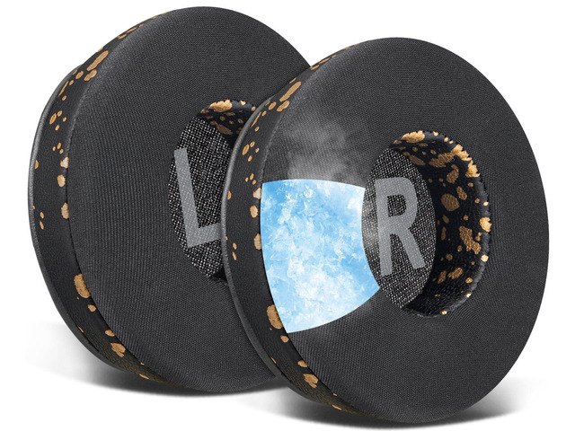 Cooling Gel Earpads Replacement for Skullcandy Cassette On-Ear Wireless Headphones, Ear Pads Cushions with Ice Silk Fabric, High-Density Foam -...