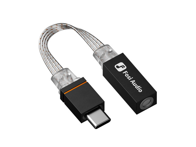 D2 USB C to 3.5mm Audio Adapter Dongle, DAC Amp for IM4 Wired IEM Earbuds, Headphone Jack Adapter with Mic Support, Type C Male to 3.5mm Female,...