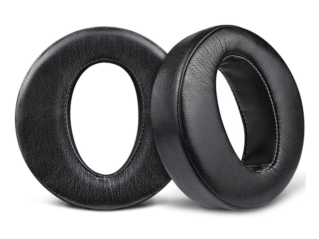 Replacement Earpads for Sony MDR-Z1R (MDRZ1R) WW2 Signature Hi-Res Headphones, Ear Pads Cushions with Soft Protein Leather - Black