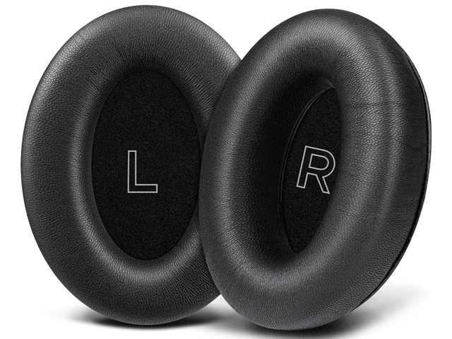 Lambskin Earpads for Bose A30 Aviation Headphones - Black Not Fit Bose Aviation (A20/X A10) Headphones