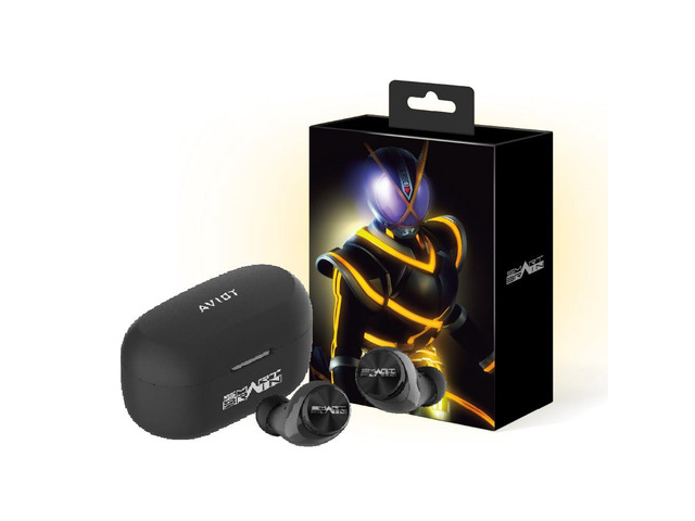 Masked Rider Faiz Wireless Earbuds TE-D01v-555,Officially Licensed(Exclusive Edition) Sepcial Package,Design,Japanese Sepcial Voice,Noise Canceling...