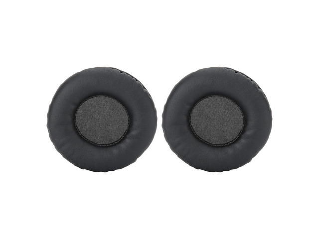 Foam Ear Pad Replacement Cushions, 75MM/3.0in Headphone Universal Ear Cushions Replacement Headset Noise Reduction Foam Ear Pads Covers Black