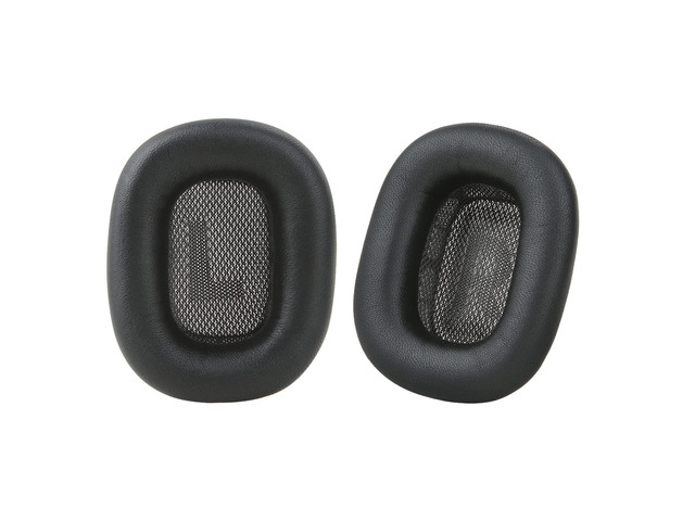 Lambskin Ear Cushions for Apple AirPods Max Headphones, Black Sheepskin Genuine Leather, Memory Foam, Magnet, Sweat-proof & Excellent Noise...