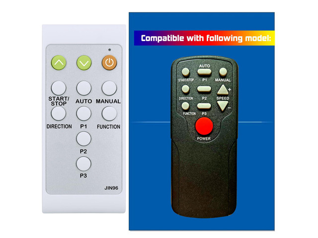 Replacement Remote Control for Ellipse Electric Elliptical Machine Under Desk, Same with The Right One in The Item Picture, with Oversized Buttons