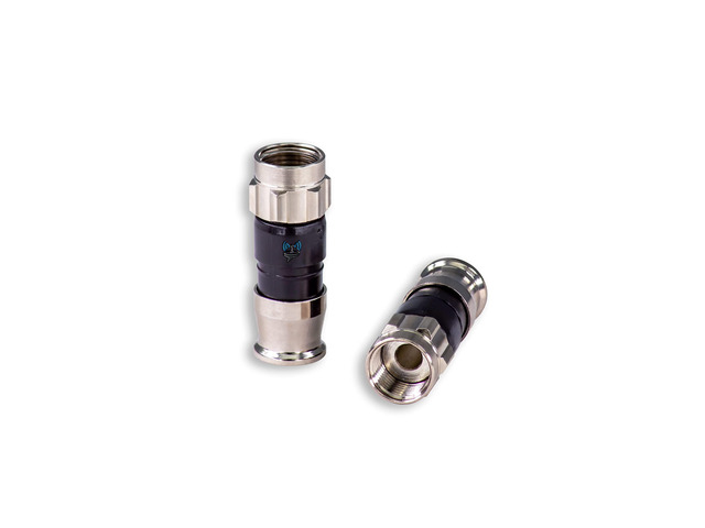 Indoor/Outdoor Fittings Coaxial Connectors for RG-59 Coax Cables Pack of 10 Pcs
