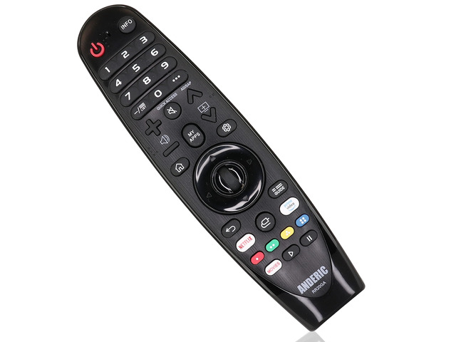 Universal AN-MR18BA, AN-MR19BA and AN-MR20GA Style fit for All LG Smart TVs No Pairing - IR - AKB75855501 AGF80220501 - No Voice, No Pointer -...