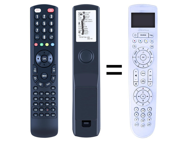 RC-X35L Replacement Remote for Bose Lifestyle 650/600/550 Media Center For Bose 743877-0010 Replacement Soundbar Remote Control