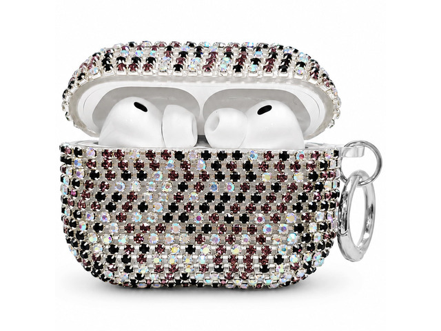 Bling Case Compatible with AirPods Pro 3 (2025), Sparkling Diamond Case for AirPods Pro 3 Case Bling Rhinestones Case for Women, Shockproof...