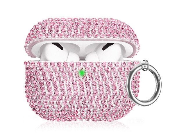 Bling Case Compatible with AirPods Pro 3 (2025), Sparkling Diamond Case for AirPods Pro 3 Case Bling Rhinestones Case for Women, Shockproof...