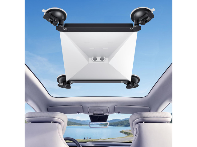 for Starlink Mini Mount, for Starlink Mini Suction Cup Mount for Car Sunroof Window, Strong Vacuum Base, Stable Signal, Tool-Free Installation, for...