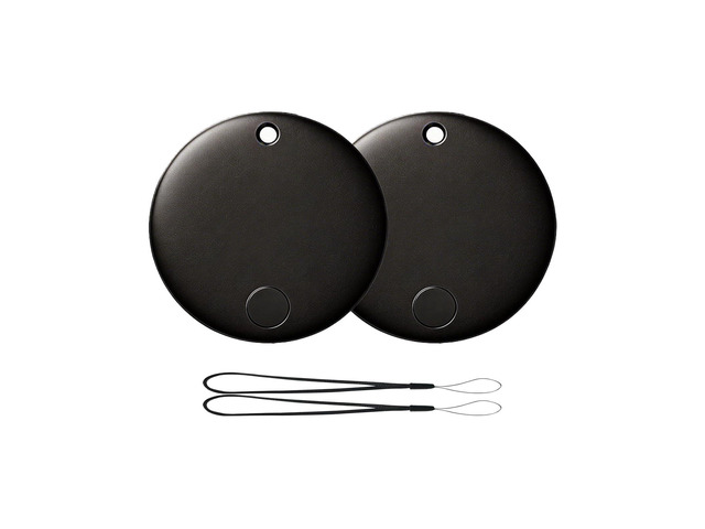 Dual System Bluetooth Smart Finder Tags 2-Pack for Travel & Daily Commute, Never Lose Keys or Luggage, Compatible with Android & iOS, Anti-Lost...